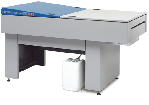 Produktabbildung Krause Smart'n'Easy Fin LowChem - Violett Polymer Druckplattenentwicklungsmaschine für den CTP Einstieg zum verringerten Verbrauch von Chemie